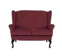 Carrington Regular Fabric Sofa - Wine